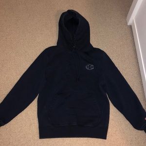 Navy Blue Champion Hoodie